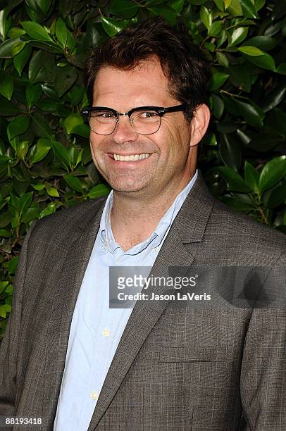 Actor/comedian Dana Gould attends the Alliance for Children's Rights 2nd annual "Dinner with Friends" at the Wolf-Weiss Residence on June 2, 2009 in...