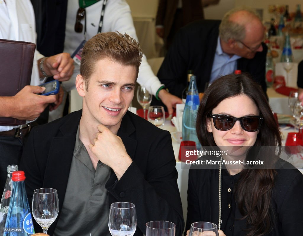 Celebrities Attend The French Open 2009
