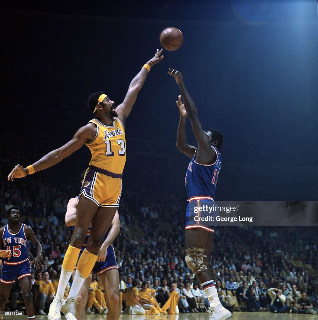 Los Angeles Lakers Wilt Chamberlain, 1973 NBA Finals