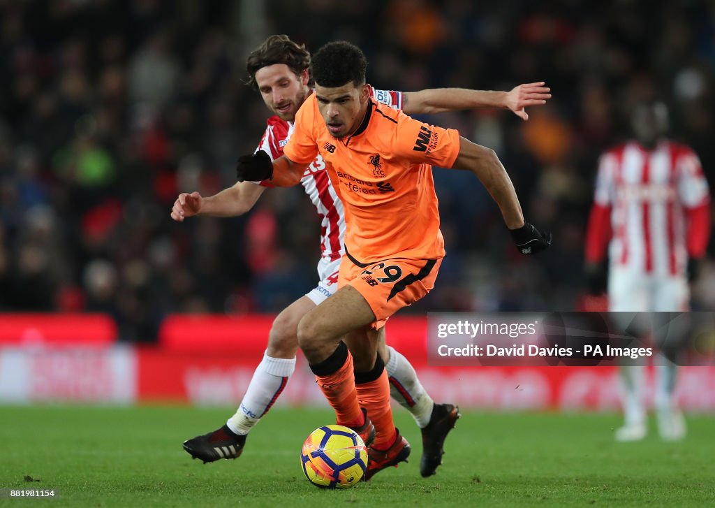 Stoke City v Liverpool - Premier League - bet365 Stadium