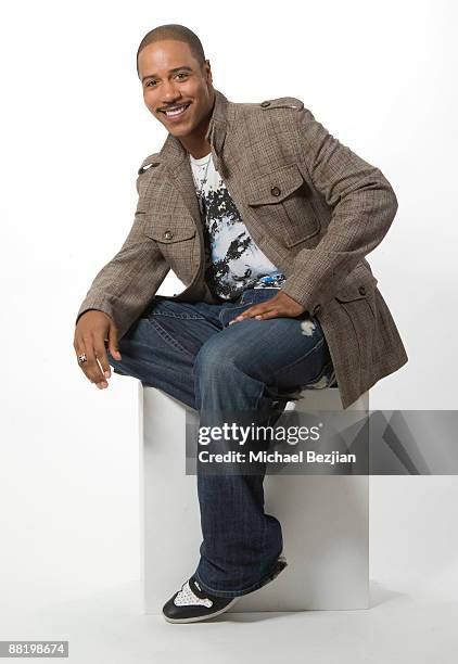 Actor Brian White poses at a studio photo shoot on June 3, 2009 in Los Angeles, California.