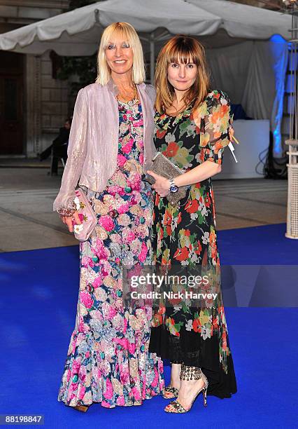 Virginia Bates with her daughter Daisy attends the Summer Exhibition Preview Party 2009 at the Royal Academy of Arts on June 3, 2009 in London,...