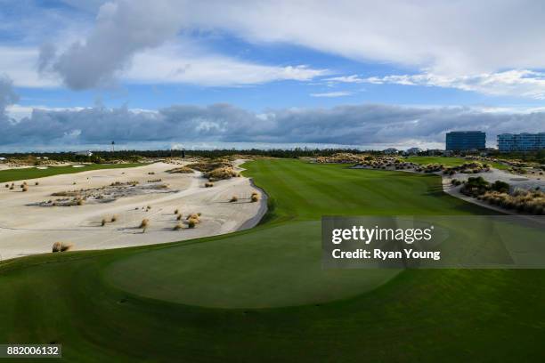 Scenic view of the third hole during practice for the Hero World Challenge at Albany course on November 29, 2017 in Nassau, Bahamas.