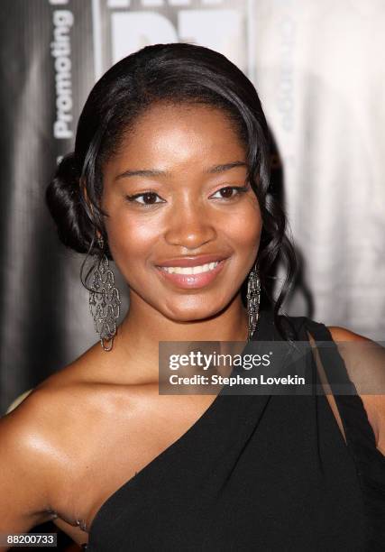 Actress Keke Palmer attends The 2009 Gracie Awards Gala at The New York Marriott Marquis on June 3, 2009 in New York, New York.