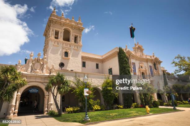 the prado in balboa park, san diego, california, usa - san diego zoo stock pictures, royalty-free photos & images