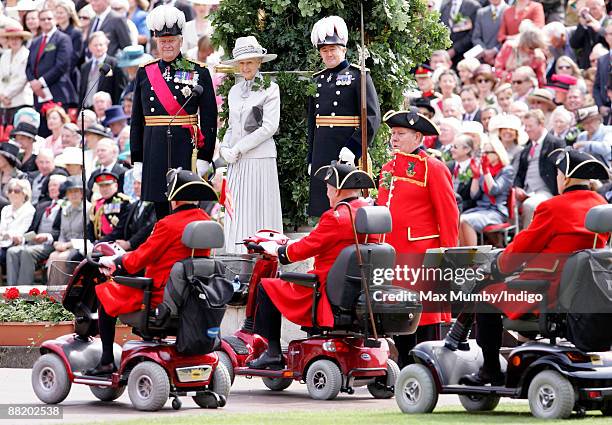 Princess Alexandra of Kent attends the annual Founders Day Parade at Royal Hospital Chelsea on June 4, 2009 in London, England.