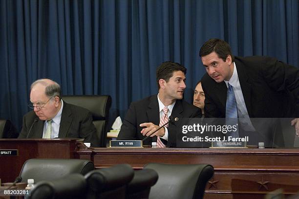 June 03: Chairman John M. Spratt Jr., D-S.C., and ranking member Paul D. Ryan, R-Wis., with Rep. Devin Nunes, R-Calif., as Federal Reserve Chairman...