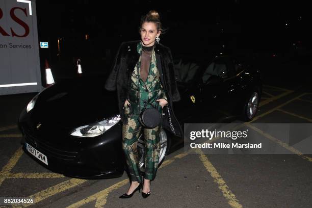 Ashley Roberts attends the UK launch event for the new Ferrari Portofino at Kensington Olympia on November 29, 2017 in London, England.