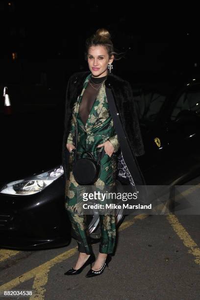 Ashley Roberts attends the UK launch event for the new Ferrari Portofino at Kensington Olympia on November 29, 2017 in London, England.