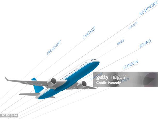 ilustraciones, imágenes clip art, dibujos animados e iconos de stock de tiquetes de avión - ala de avión