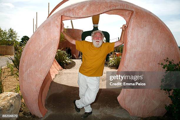 David Bellamy attends the opening of 'Future Gardens' at Butterfly World on June 4, 2009 in St Albans, England.