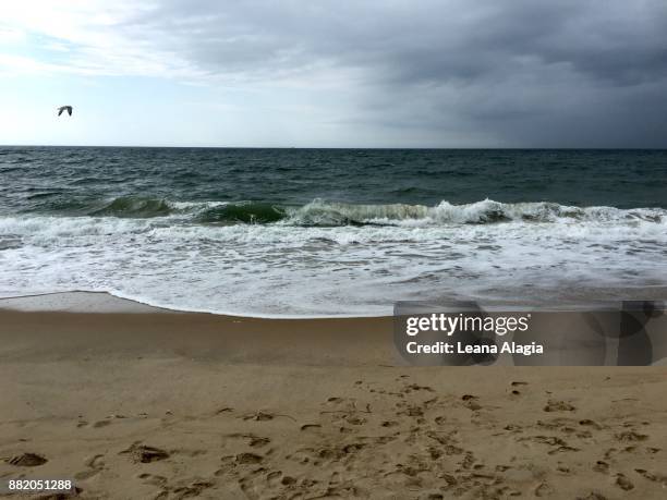 clearing sky on the horizon - leana alagia stockfoto's en -beelden