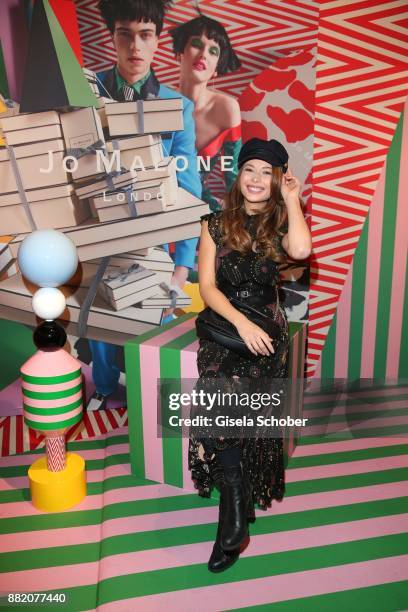 Lena Meckel during the Jo Malone London 'Crazy Colourful Christmas' event at Goldberg Studios on November 29, 2017 in Munich, Germany.