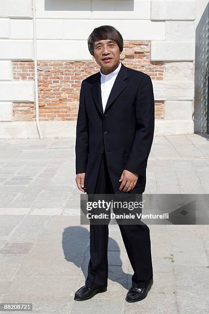 Architect Tadao Ando attends the opening of the New Contemporary Art Centre on June 4, 2009 in Venice, Italy.