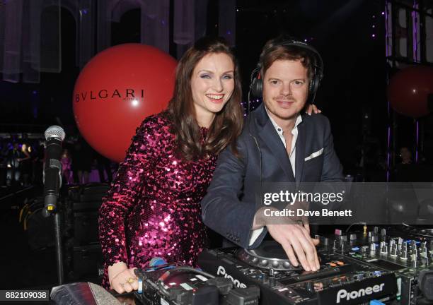 Richard Jones and Sophie Ellis-Bextor attends CLUB LOVE for the Elton John AIDS Foundation in association with BVLGARI, after party sponsored by...