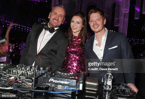 Fat Tony, Sophie Ellis-Bextor and Richard Jones attend CLUB LOVE for the Elton John AIDS Foundation in association with BVLGARI, after party...