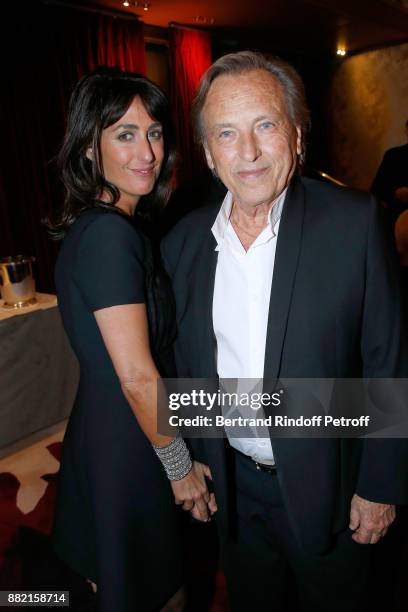 Alexandre Arcady and Sabrina Guigui attend the Charity Gala to Benefit the "Princess Diya Kumari of Jaipur" Foundation. Held at Plaza Athenee Hotel...