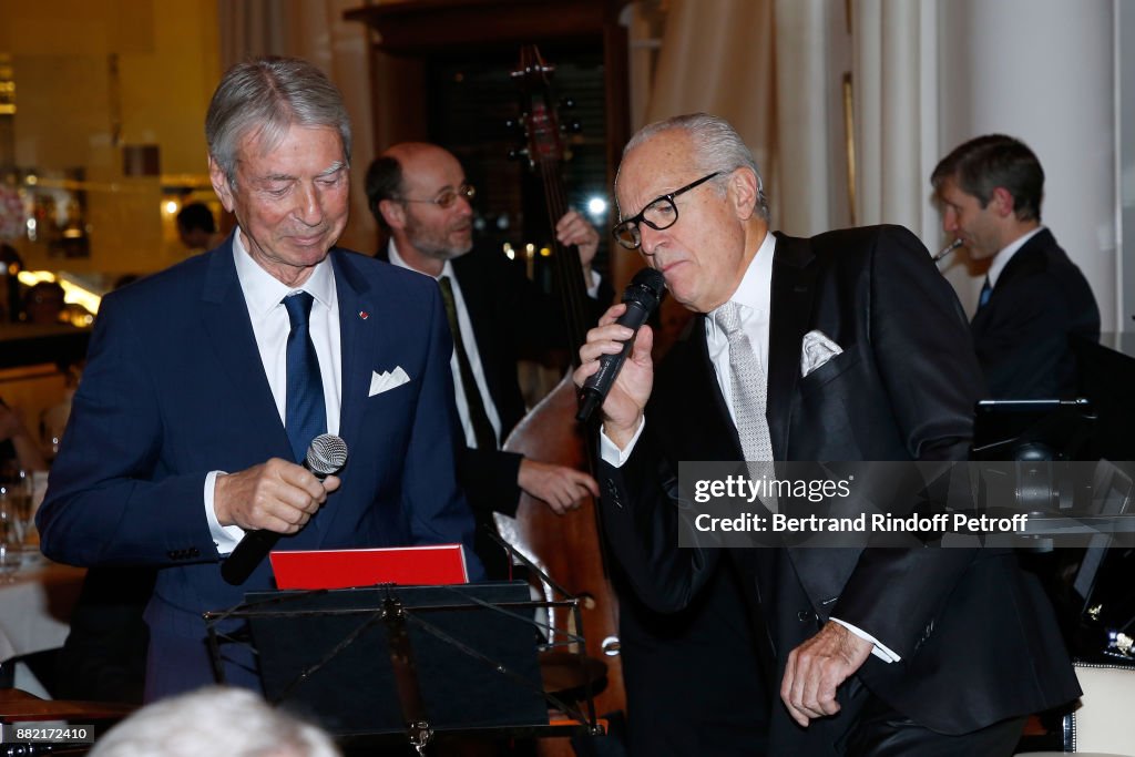 "The Swing In Relais Evening" at "Le Relais Plaza" Restaurant In Paris