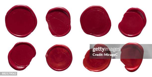 sealing wax stamp - medieval royalty stock pictures, royalty-free photos & images