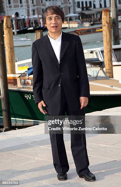 Tadao Ando attends the opening of the new Contemporary Art Centre - Francois Pinault Foundation on June 4, 2009 in Venice, Italy.