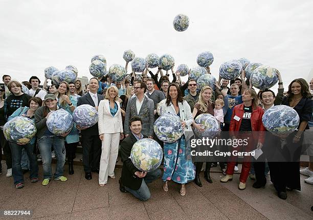 Ben Elias, Tracey Spicer, Kirk Penguilly, Layne Beachley, Brian Scarsbrick, Susie Maroney, French 'Spiderman' - Alain Robert, Erin McNaught and a...