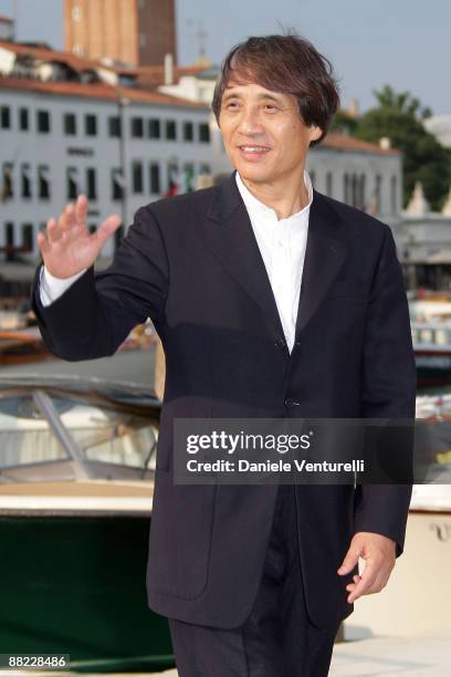 Architect Tadao Ando attends the opening of the New Contemporary Art Centre on June 4, 2009 in Venice, Italy.