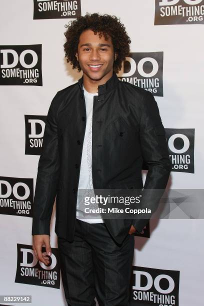 Actor Corbin Bleu attends the 6th Annual Do Something Awards at The Apollo Theater on June 4, 2009 in New York City.