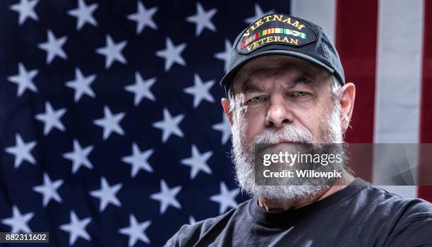 united states navy authentic vietnam war military veteran - veteran stock pictures, royalty-free photos & images