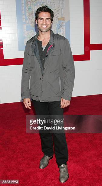 Actor Jordi Vilasuso attends the Sony Pictures premiere of "The Taking of Pelham 123" at Mann Village Theatre on June 4, 2009 in Westwood, Los...