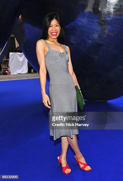 Vanessa Mae attends the Summer Exhibition Preview Party 2009 at the Royal Academy of Arts on June 3, 2009 in London, England.