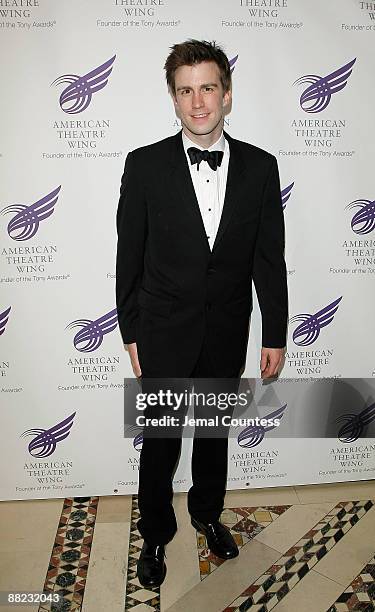 Actor Gavin Creel attends the American Theatre Wing's 2009 Spring Gala at Cipriani 42nd Street on June 1, 2009 in New York City.