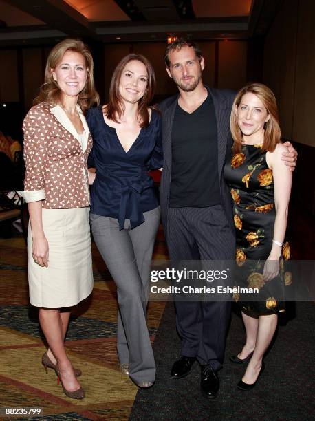 Children for Children founding chair, Silda Wall, TV news anchor, Erica Hill, actor Josh Lucas and TV political correspondent, Jessica Yellin attend...