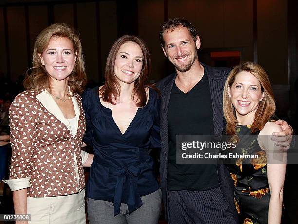 Children for Children founding chair, Silda Wall, TV news anchor, Erica Hill, actor Josh Lucas and TV political correspondent, Jessica Yellin attend...