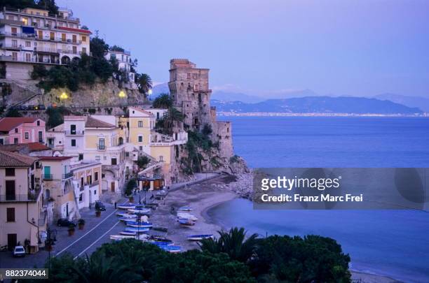 cetera, amalfi coast, campania, italy - cetara stock pictures, royalty-free photos & images