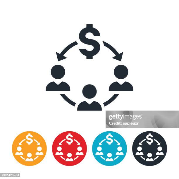 payroll icon - executive compensation stock illustrations