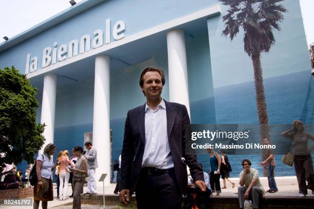 Daniel Birnbaum director of the Venice Biennale during the 53rd International Art Exhibition on June 5, 2009 in Venice, Italy.