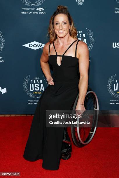 Tatyana McFadden attends the 2017 Team USA Awards on November 29, 2017 in Westwood, California.
