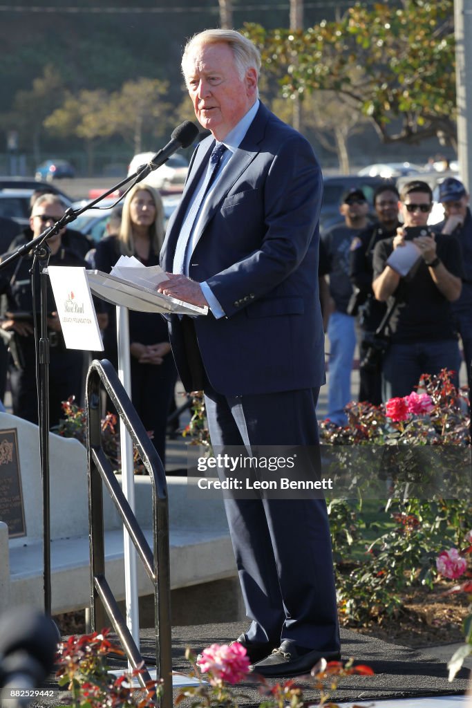 The Rose Bowl Legacy Foundation Hosts The Dedication Of The Jackie Robinson Statue