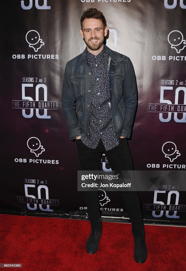 Premiere Of OBB Pictures And go90's "The 5th Quarter" - Arrivals