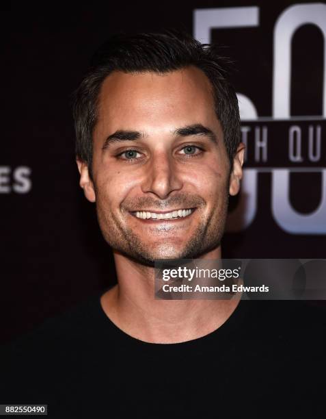 Executive producer Jason Berger arrives at the premiere of OBB Pictures and go90's "The 5th Quarter" at United Talent Agency on November 29, 2017 in...