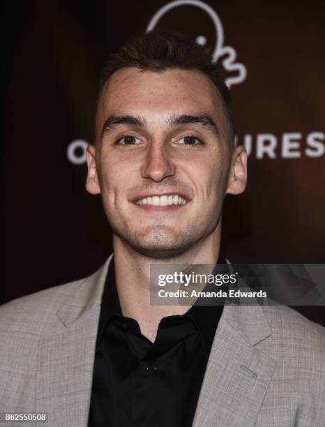 Player Sam Dekker arrives at the premiere of OBB Pictures and go90's "The 5th Quarter" at United Talent Agency on November 29, 2017 in Beverly Hills,...