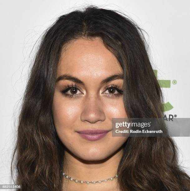 Meg DeLacy attends the premiere of The Orchard and Fine Brothers Entertainment's "F*&% The Prom" at ArcLight Hollywood on November 29, 2017 in...