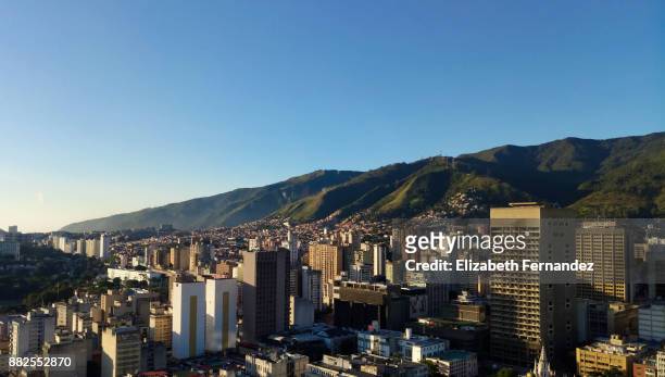 caracas' northeast view - caracas stock pictures, royalty-free photos & images