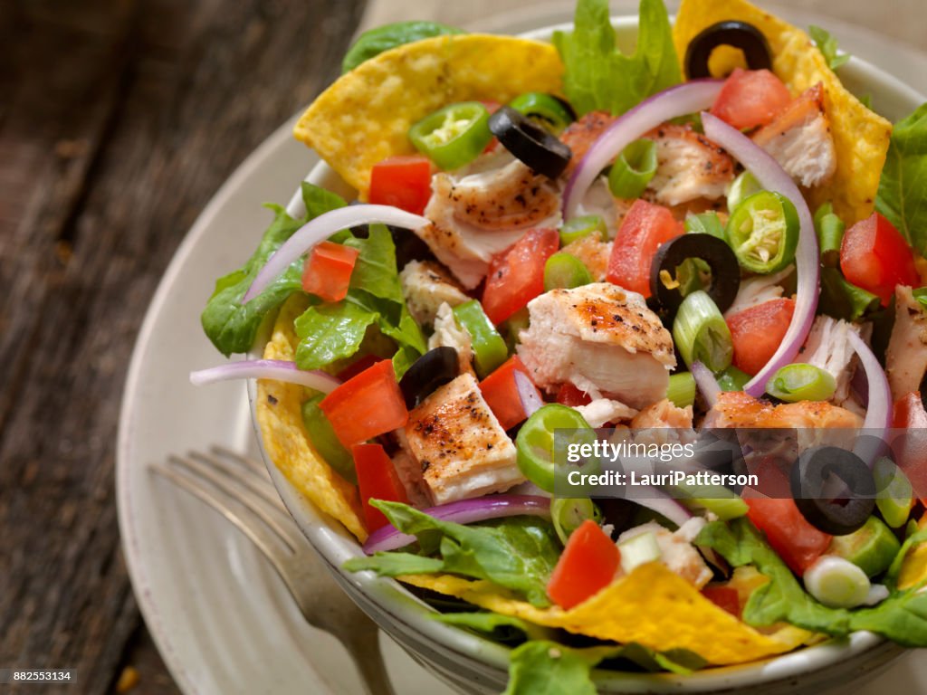 Grilled Chicken Taco Salad