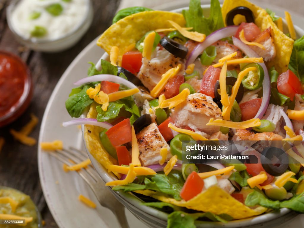 Grilled Chicken Taco Salad