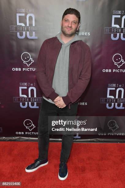 President and CEO OBB Pictures Michael Ratner attends the premiere of OBB Pictures and go90's 'The 5th Quarter' at United Talent Agency on November...