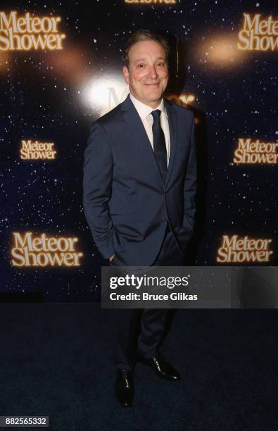 Jeremy Shamos poses at The Opening Night of Steve Martin's new play "Meteor Shower" on Broadway at The Booth Theatre on November 29, 2017 in New York...
