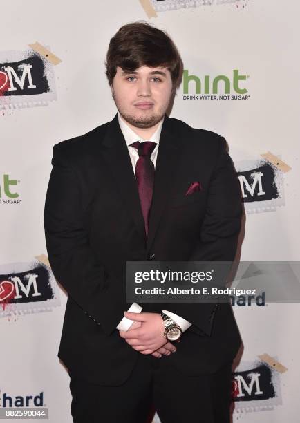 Ator Michael Chey attends the premiere Of Orchard And Fine Brothers Entertainment's "F*&% The Prom" at ArcLight Hollywood on November 29, 2017 in...