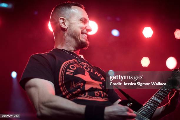 Mark Tremonti of Alter Bridge performs onstage at Iron City on November 29, 2017 in Birmingham, Alabama.