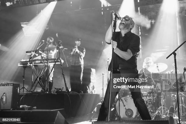 Matt Berninger of The National performs on stage at Paramount Theatre on November 29, 2017 in Seattle, Washington.